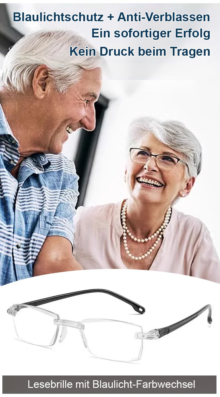 Presbyopie-Brille mit Blaulichtfilter für Senioren