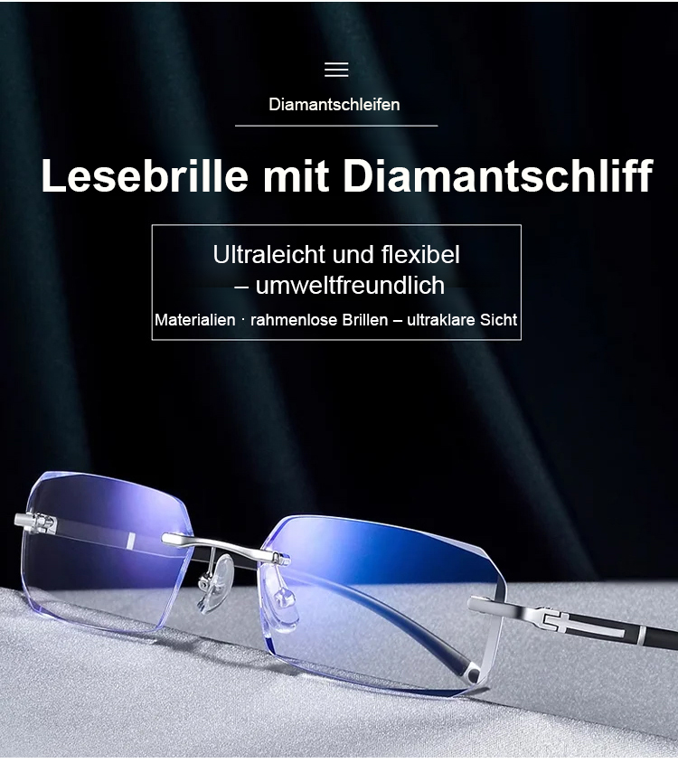 Moderne Schutzbrille mit Diamantschliff und UV-Schutz