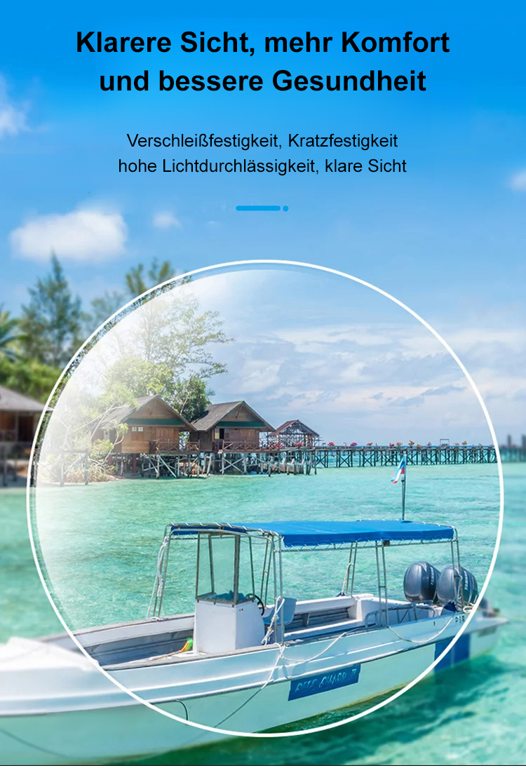 Modernes Design Gleitsichtbrille mit Magneten