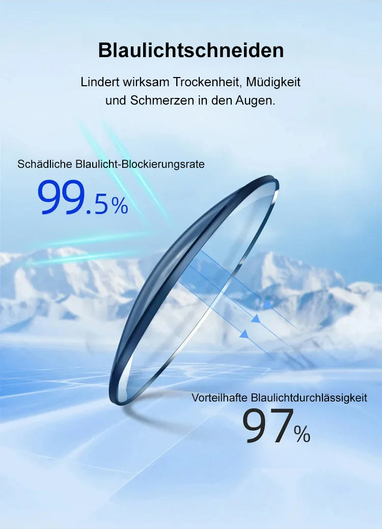 Einfache Handhabung Magnet-Gleitsichtbrille