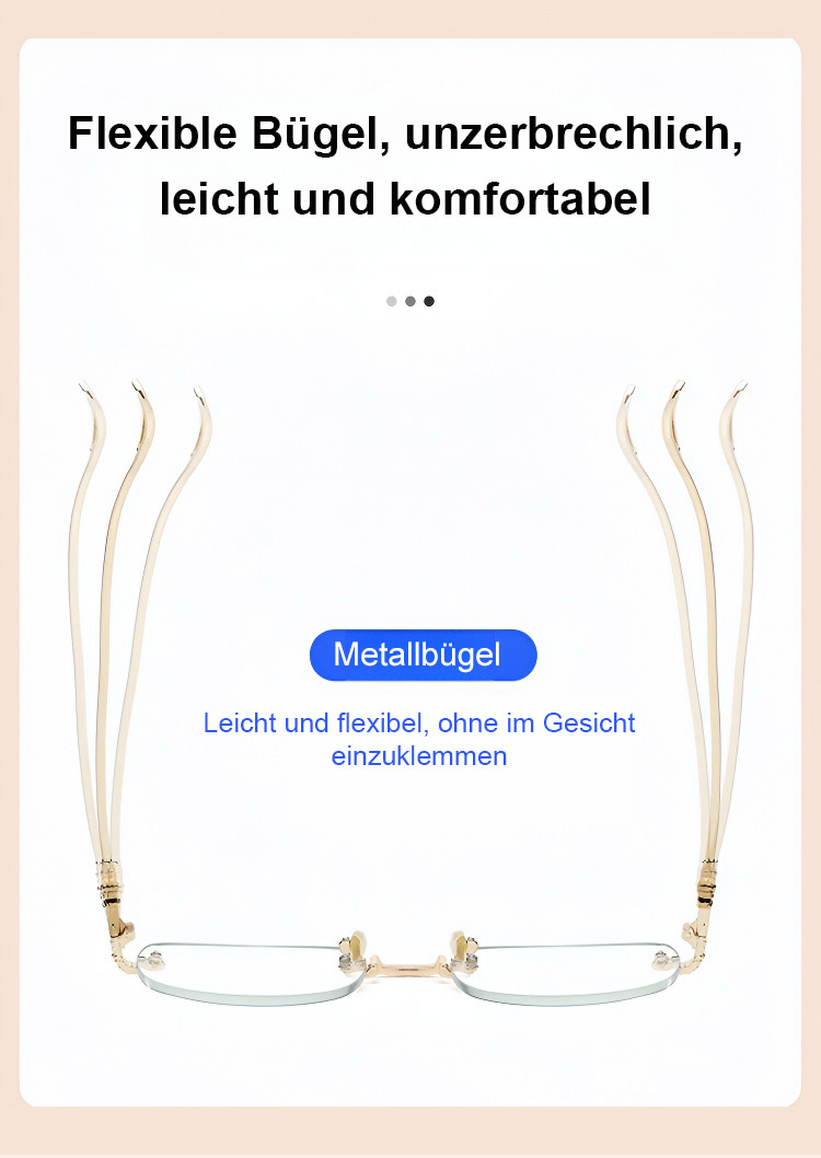 Augenschonende Lesebrille für entspanntes Lesen