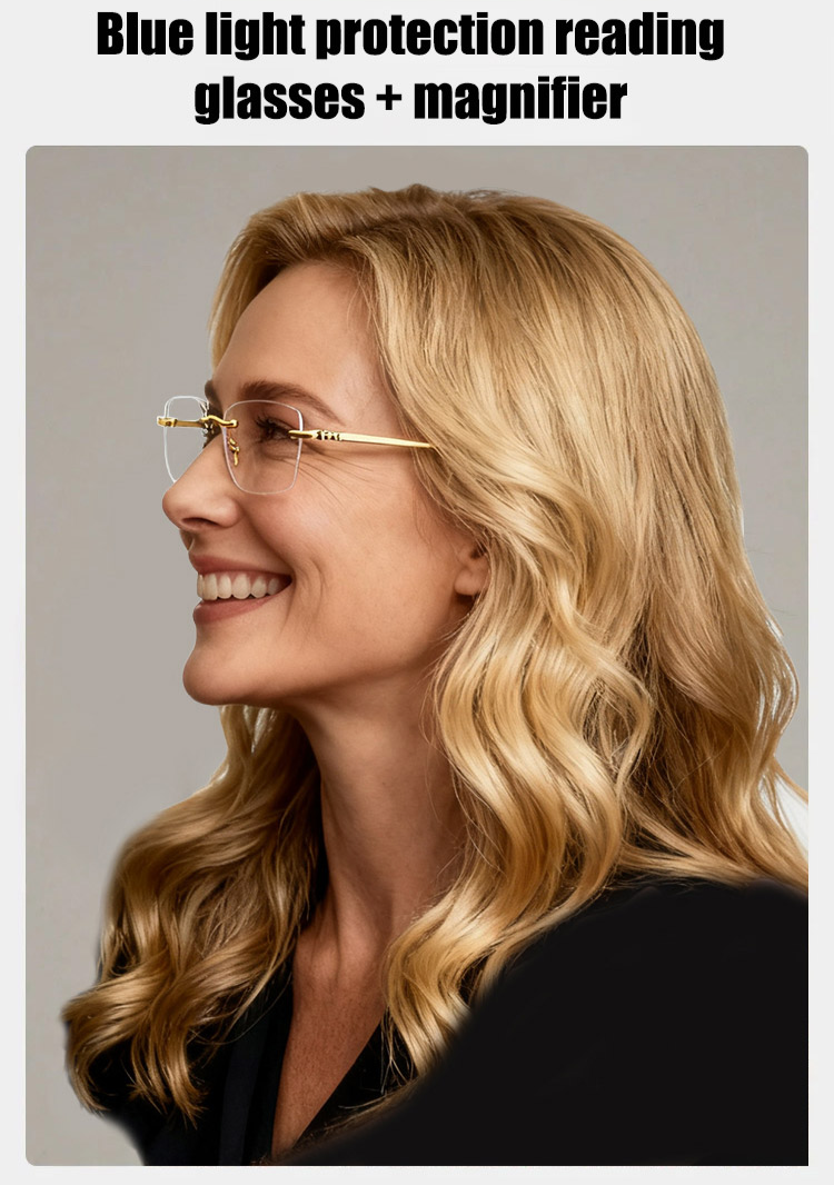 Lesebrille beim Lesen eines Buches im Einsatz