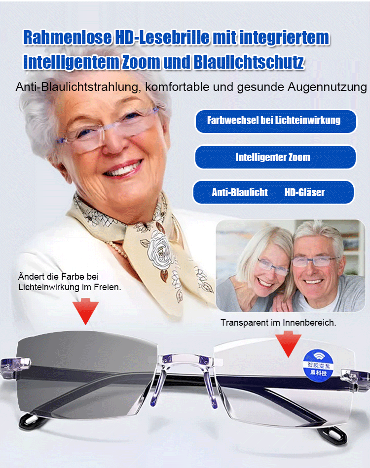 Blaulichtfilter-Brille für optimalen Augenschutz