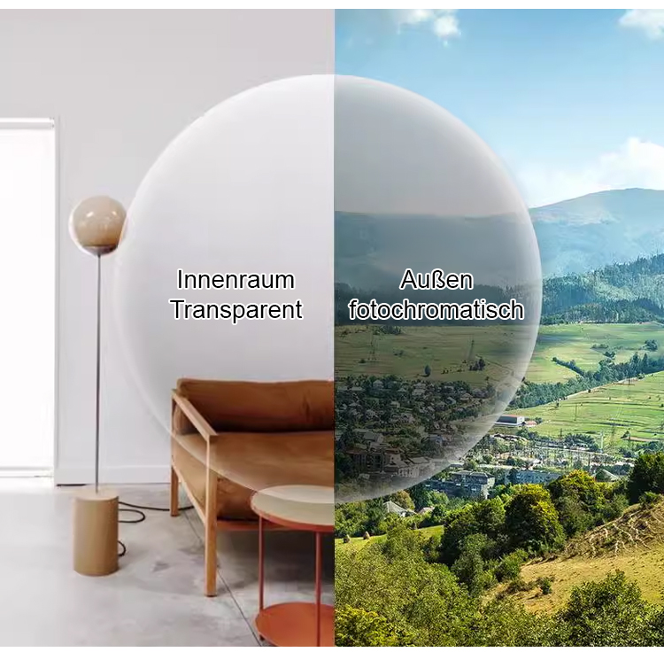 Moderne Lesebrille mit ultraleichtem Rahmen und drei Schutzfunktionen