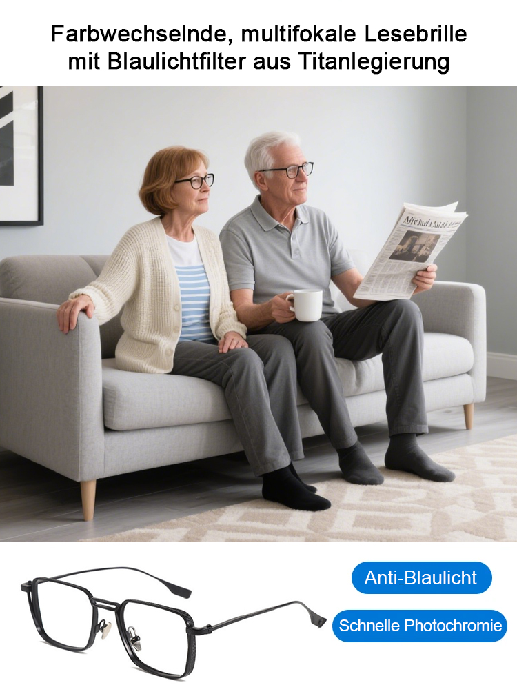 Stilvolle Blaulichtschutz-Brille für den täglichen Gebrauch