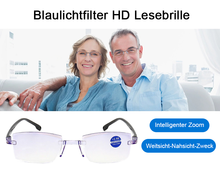 Klares Sehen in Nah und Fern mit Autozoom-Brille