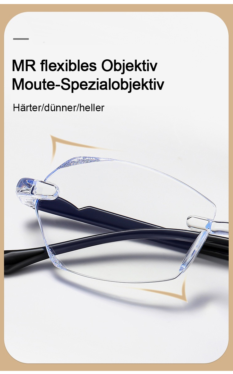 Blaulichtfilter Brille für Computer und Smartphone Nutzung