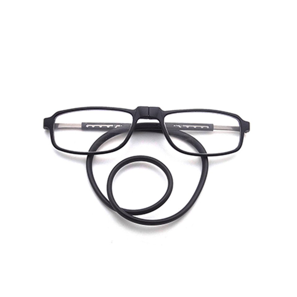 Magnetische, verstellbare Hänge-Lesebrille für Beine und Nacken