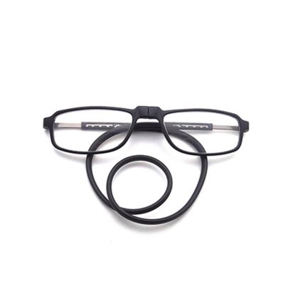 Magnetische, verstellbare Hänge-Lesebrille für Beine und Nacken