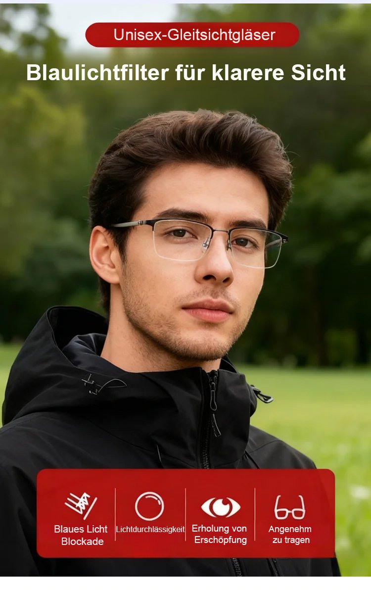 Intelligente Brille mit automatischer Schärfeeinstellung