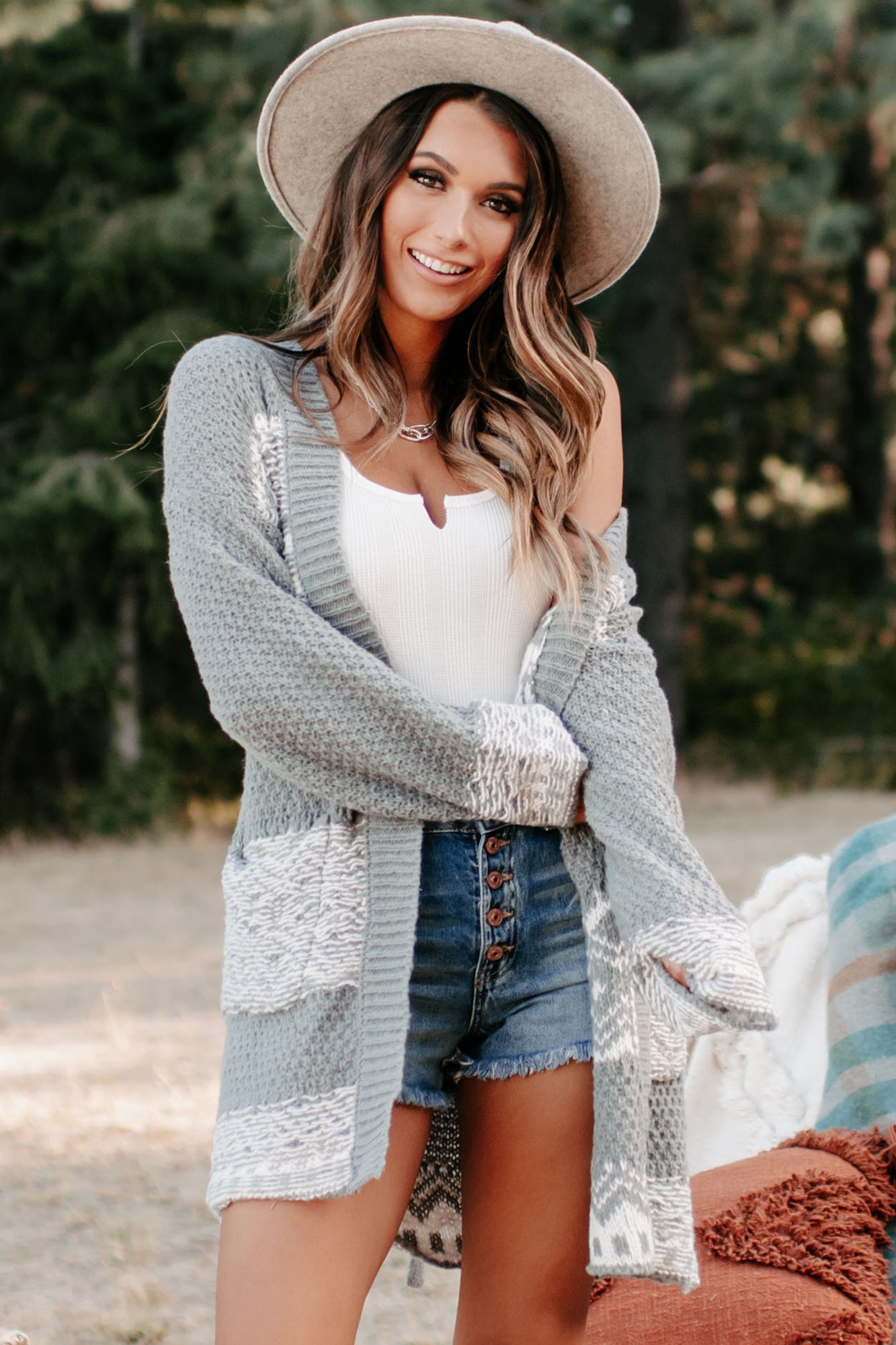 Can't Pass It By Tie-Waist Cardigan (Charcoal)-The Formal Wear