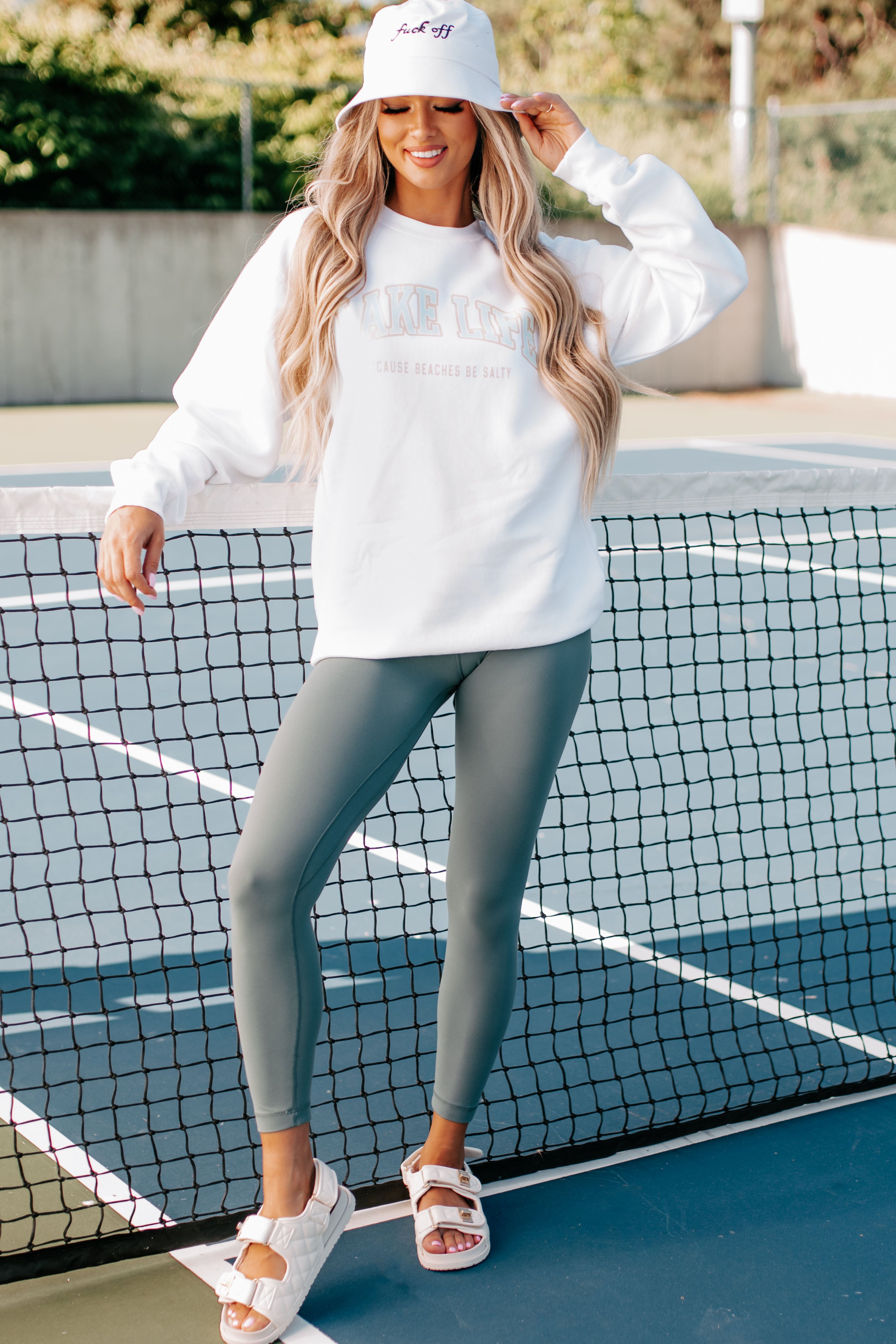 Pursuit Of Comfort Basic Leggings (Teal)-The Formal Wear