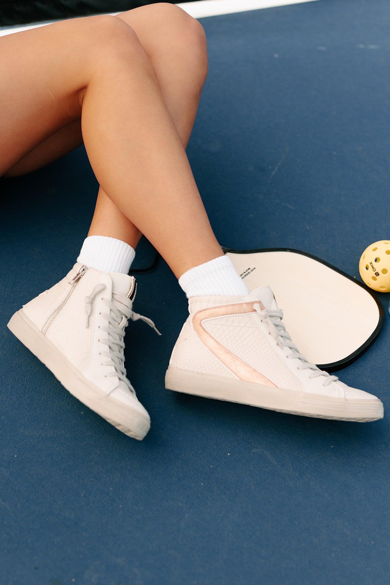 Rooney Retro High-Top Sneakers (Taupe Snake)-The Formal Wear