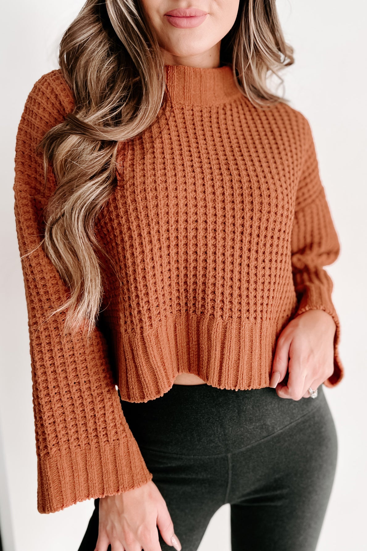 Holiday Steal- Style Conscious Chunky Knit Sweater (Camel)-The Formal Wear