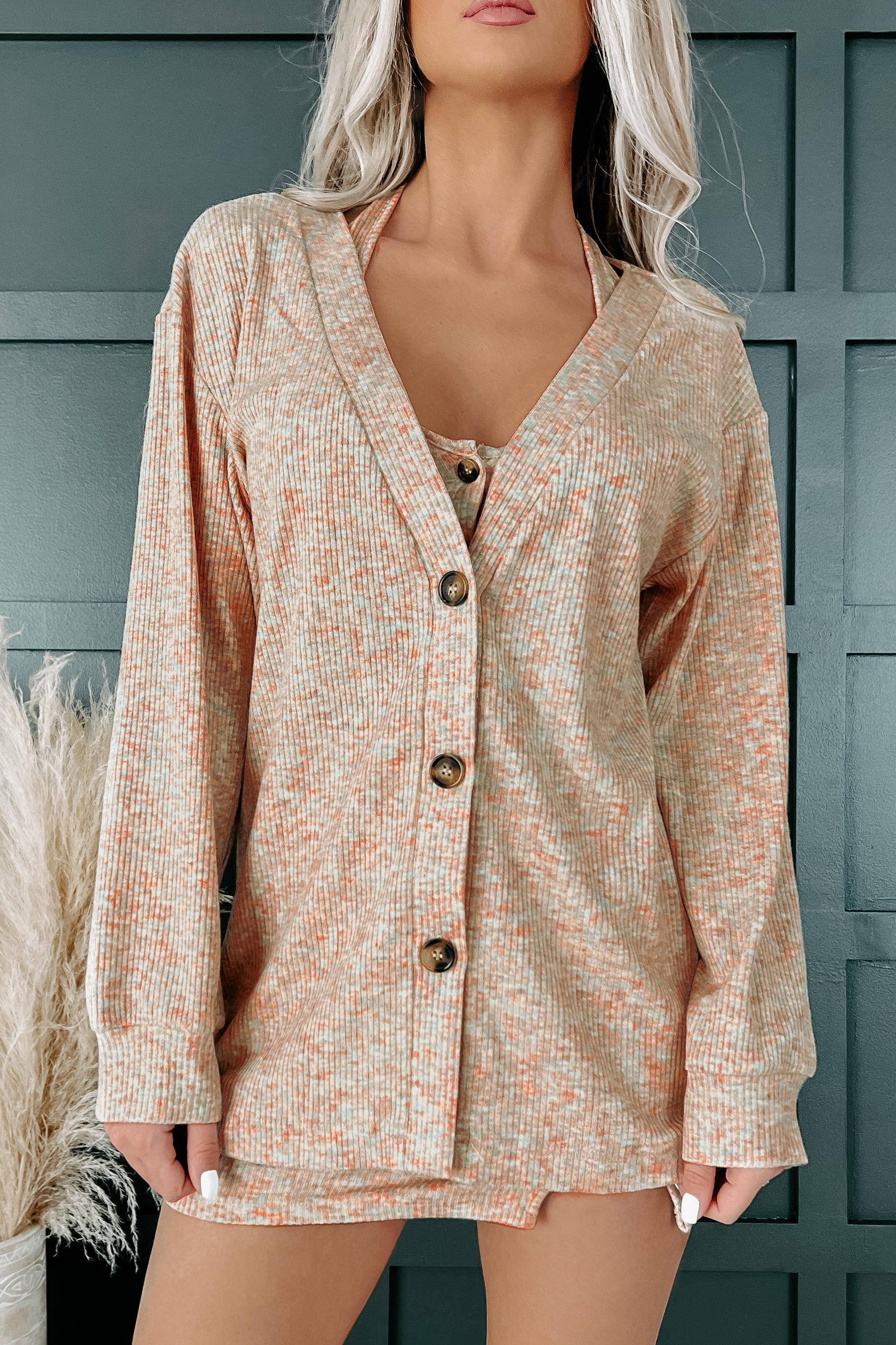 Being Vibrant Multi-Colored 3-Piece Set (Pink)-The Formal Wear