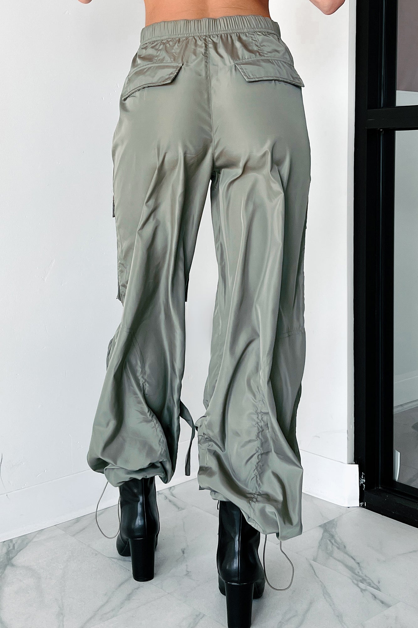 You've Heard About Me Cargo Utility Pants (Olive)-The Formal Wear