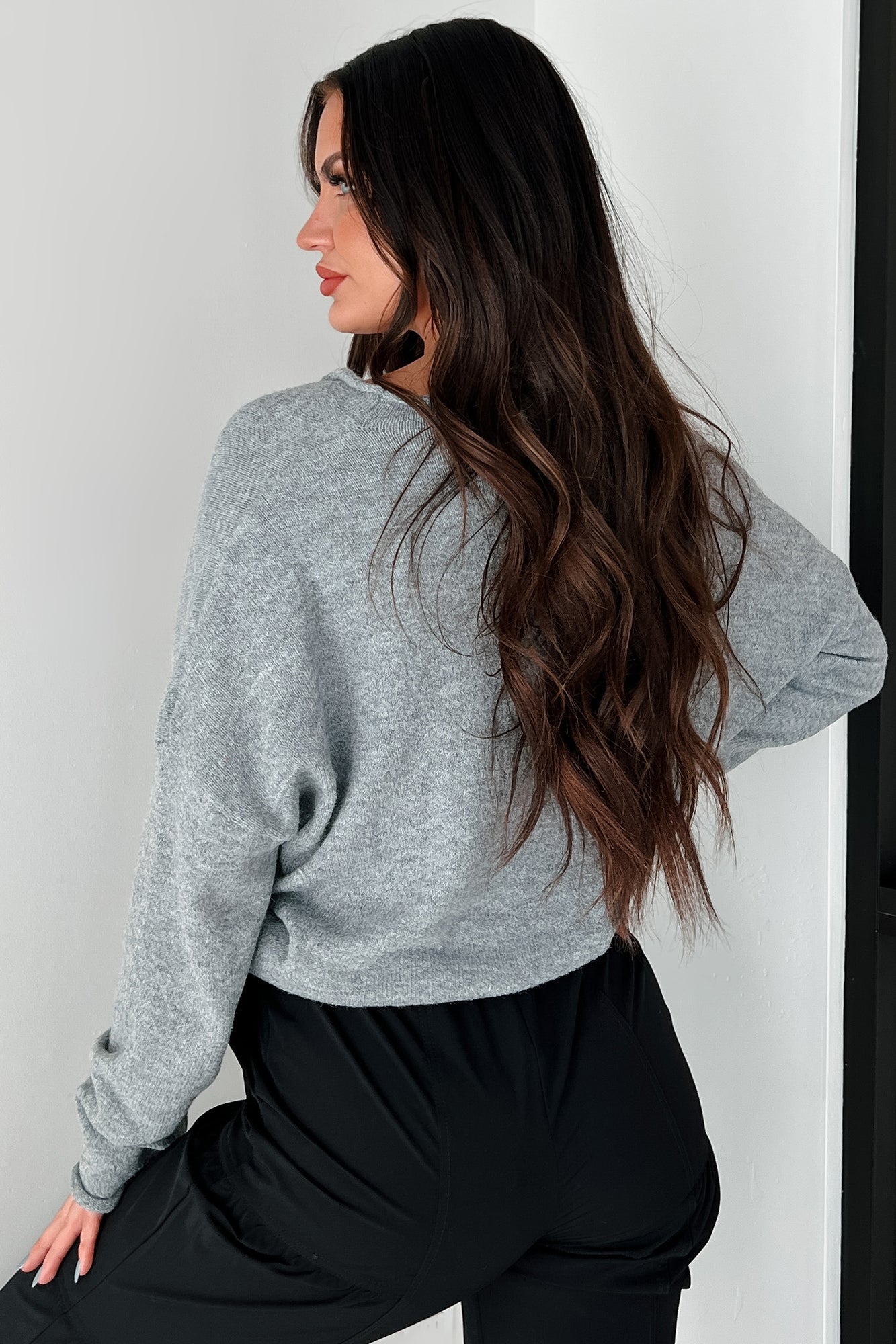 Henrik Lightweight Button Cardigan (Heather Grey)-The Formal Wear