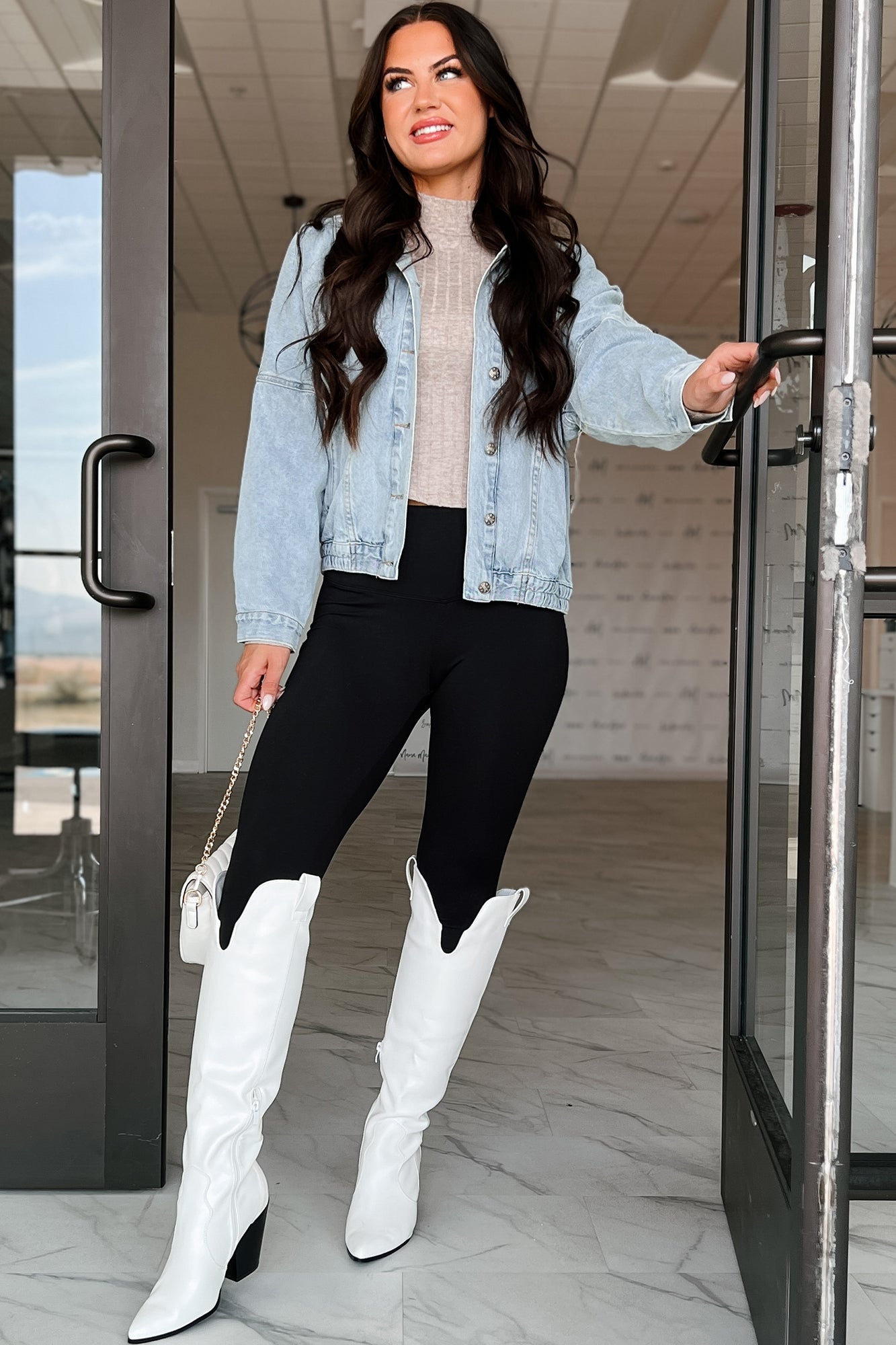 Me Versus You Denim Jacket (Washed Denim)-The Formal Wear