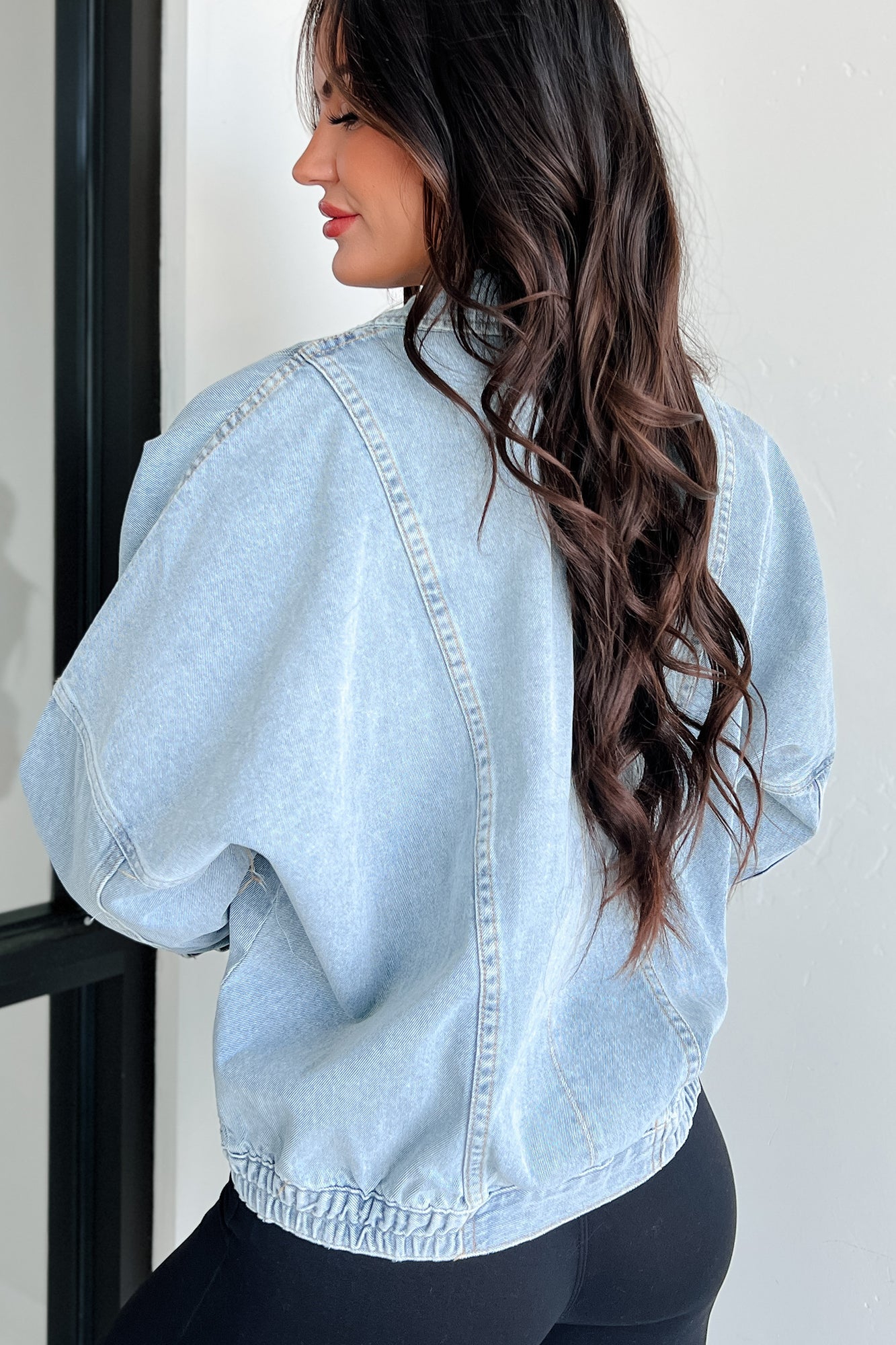 Me Versus You Denim Jacket (Washed Denim)-The Formal Wear