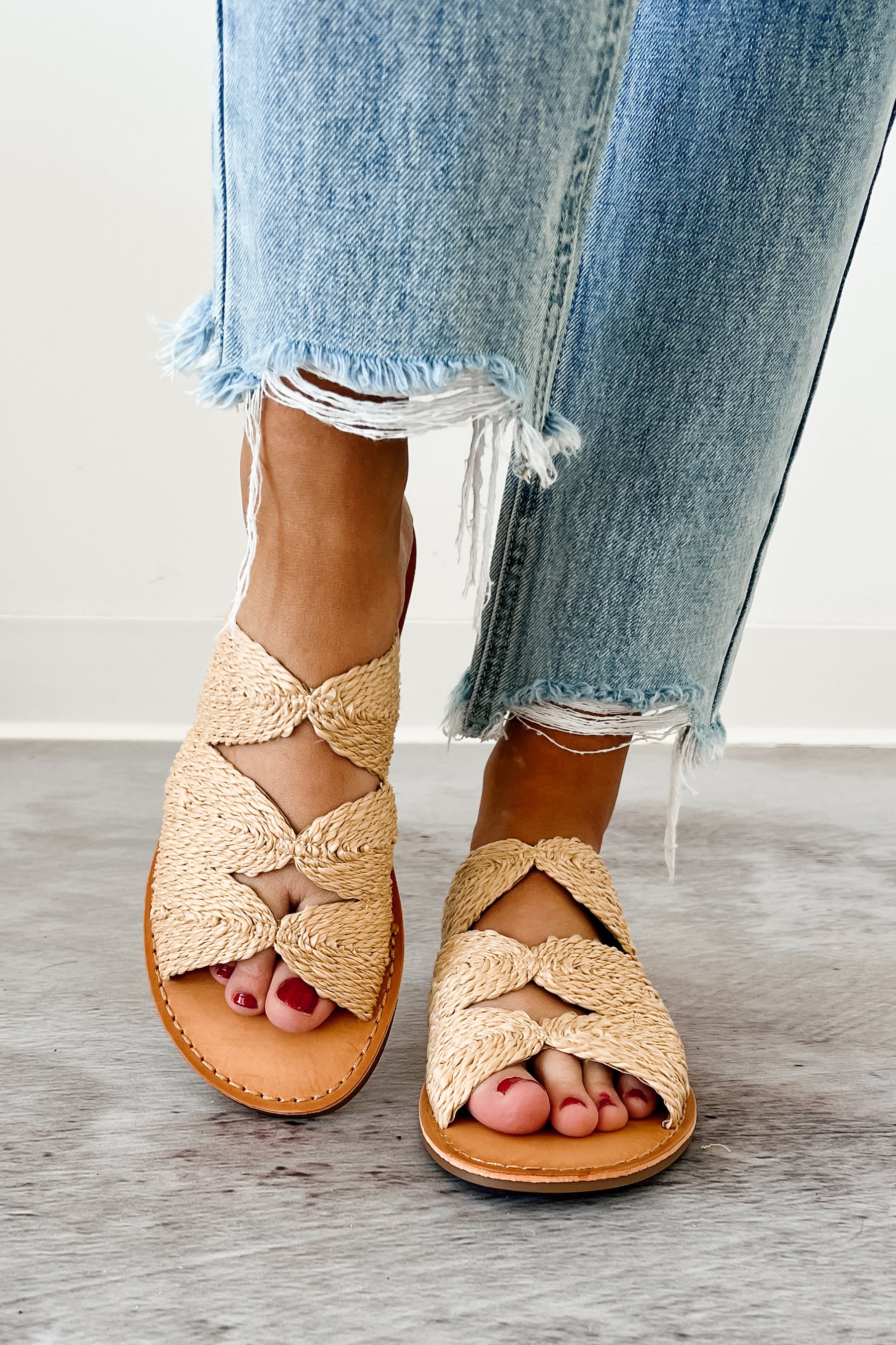 Desert Mirage Espadrille Strap Sandal (Tan)-The Formal Wear