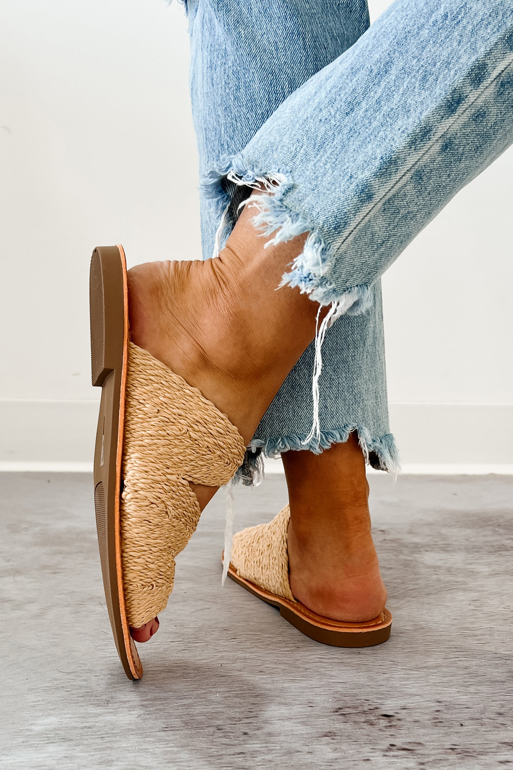 Desert Mirage Espadrille Strap Sandal (Tan)-The Formal Wear