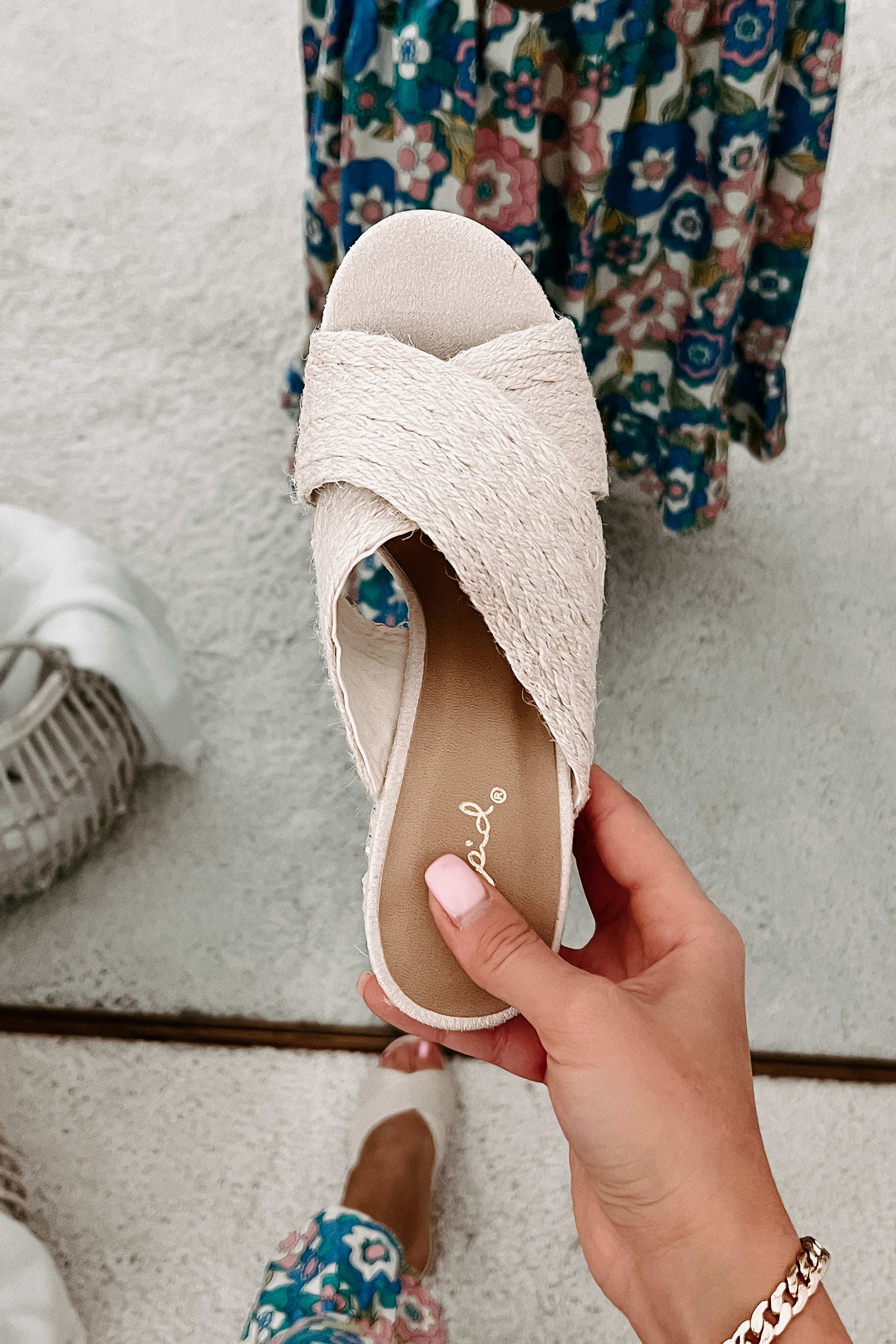 Charleston Chic Woven Heeled Sandals (Beige Jute)-The Formal Wear