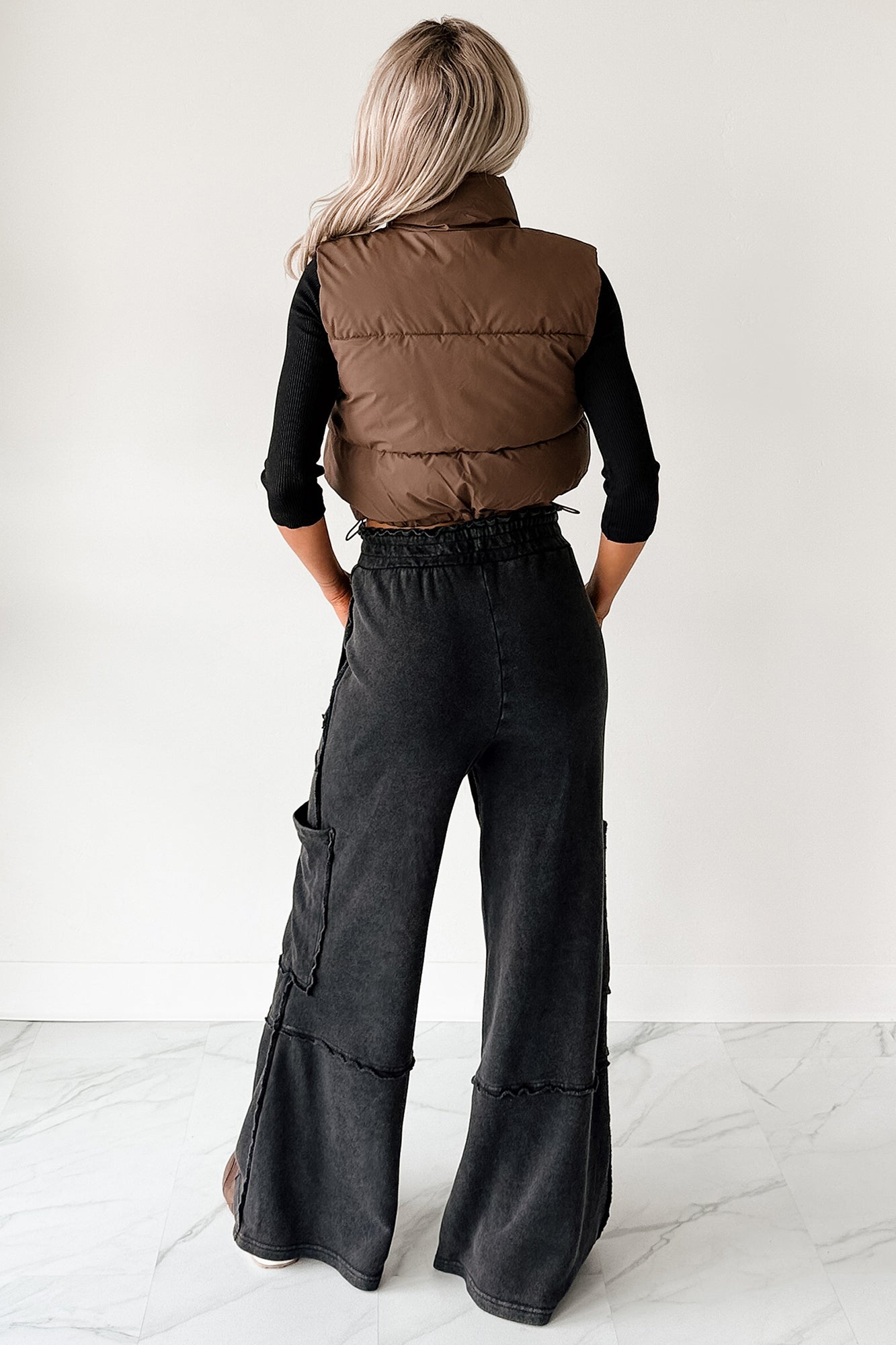 Cooling Off Puffer Vest (Espresso)-The Formal Wear