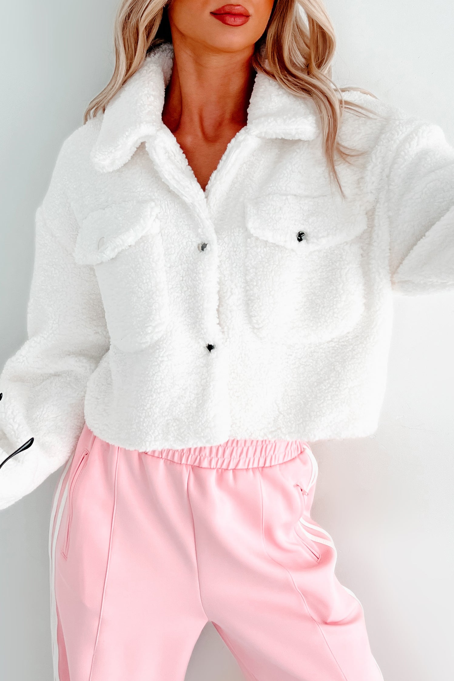 Be Seeing You Soon Teddy Jacket (Ivory)-The Formal Wear