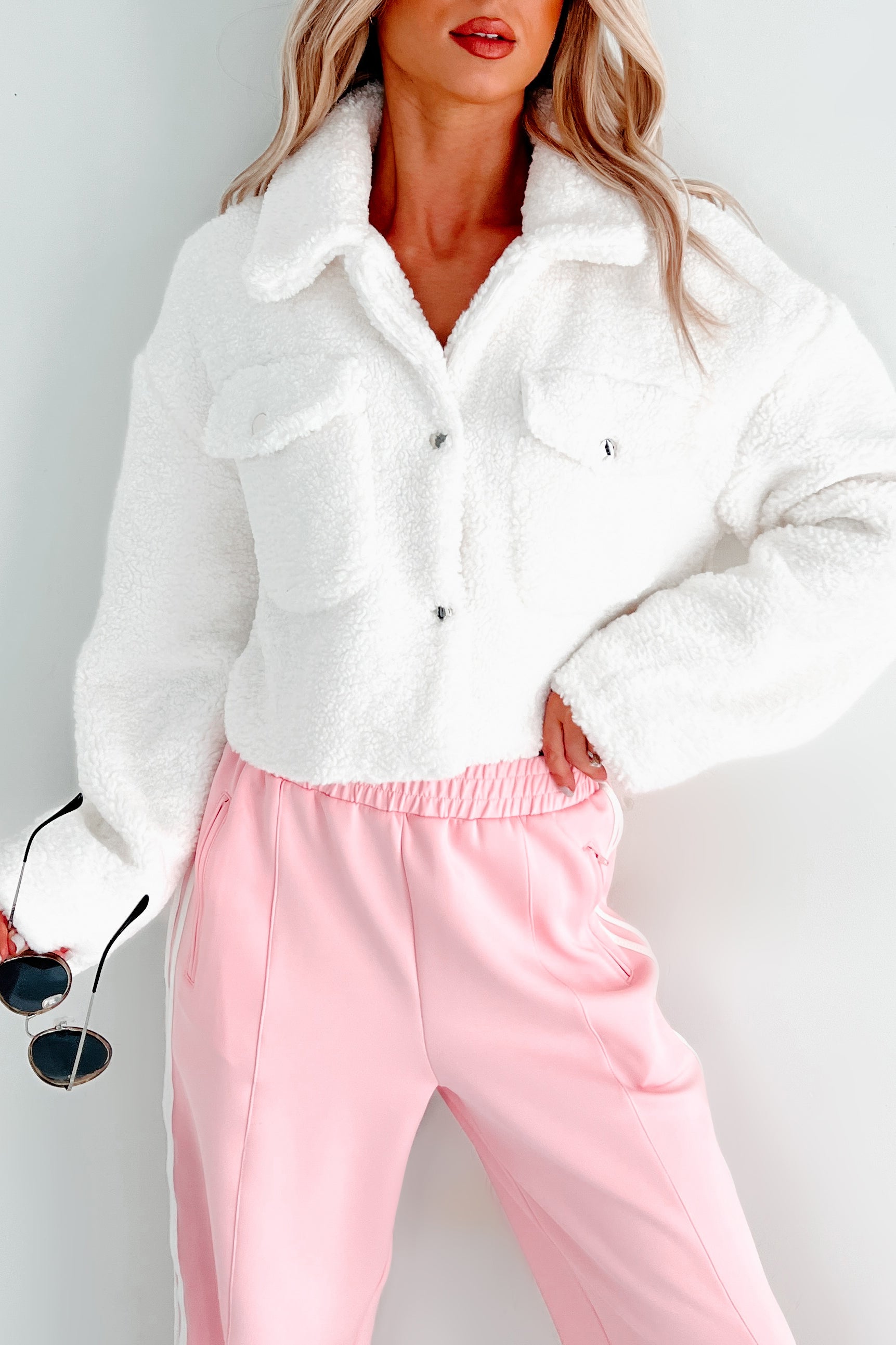 Be Seeing You Soon Teddy Jacket (Ivory)-The Formal Wear