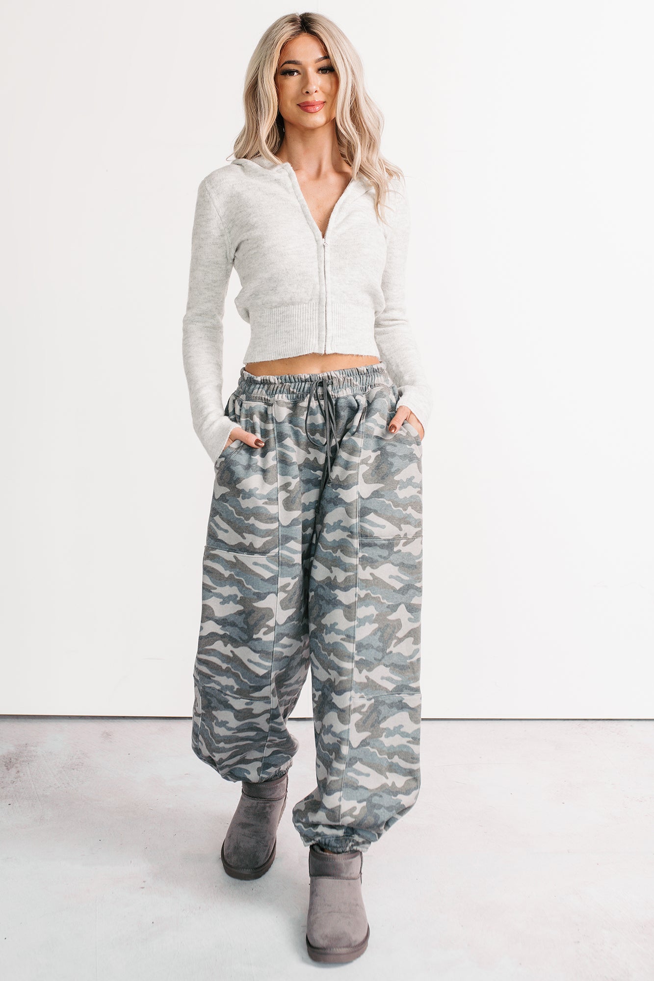 Comfy Chapter Zip-Up Hoodie (Heather Grey)-The Formal Wear