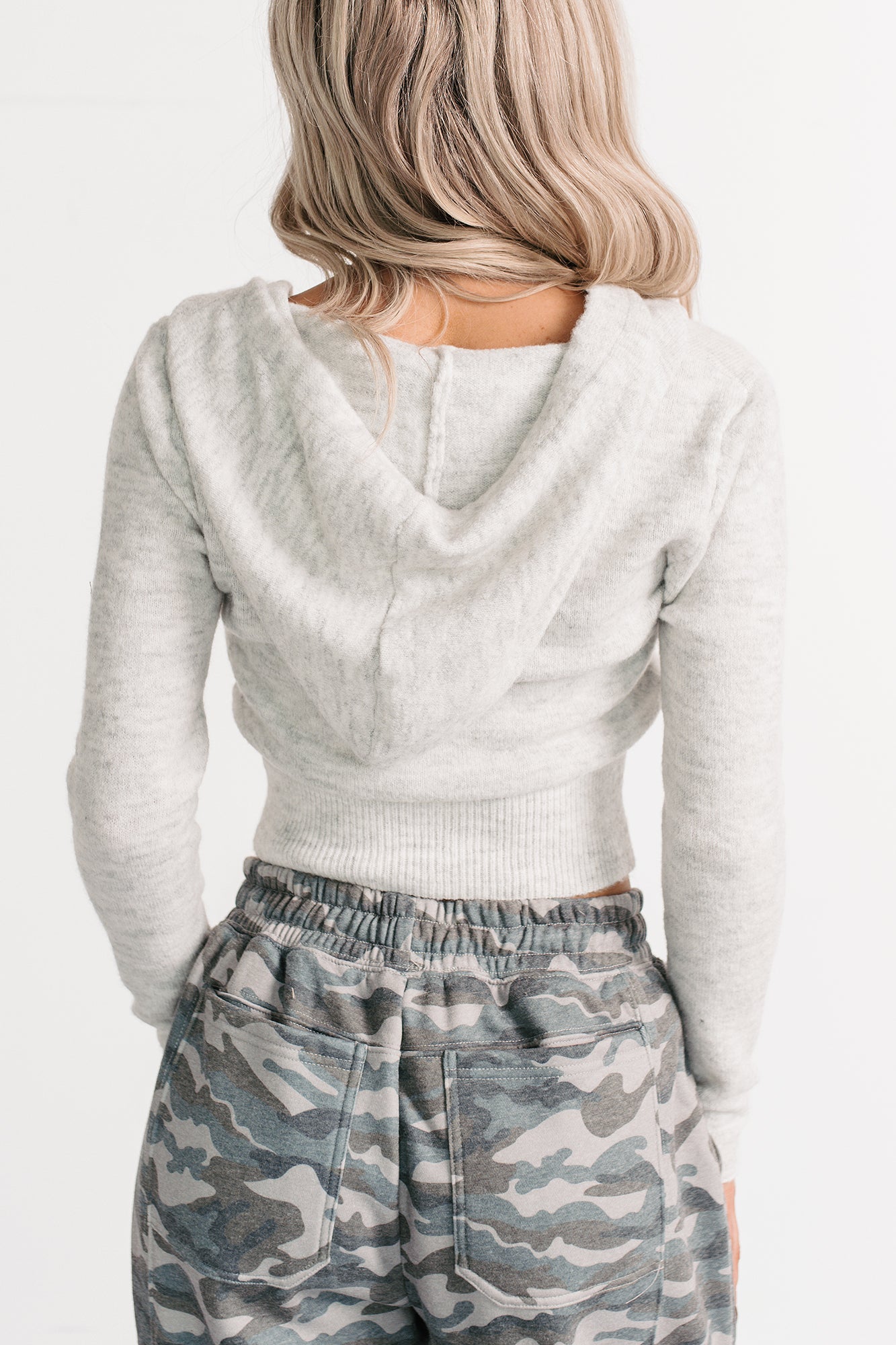 Comfy Chapter Zip-Up Hoodie (Heather Grey)-The Formal Wear