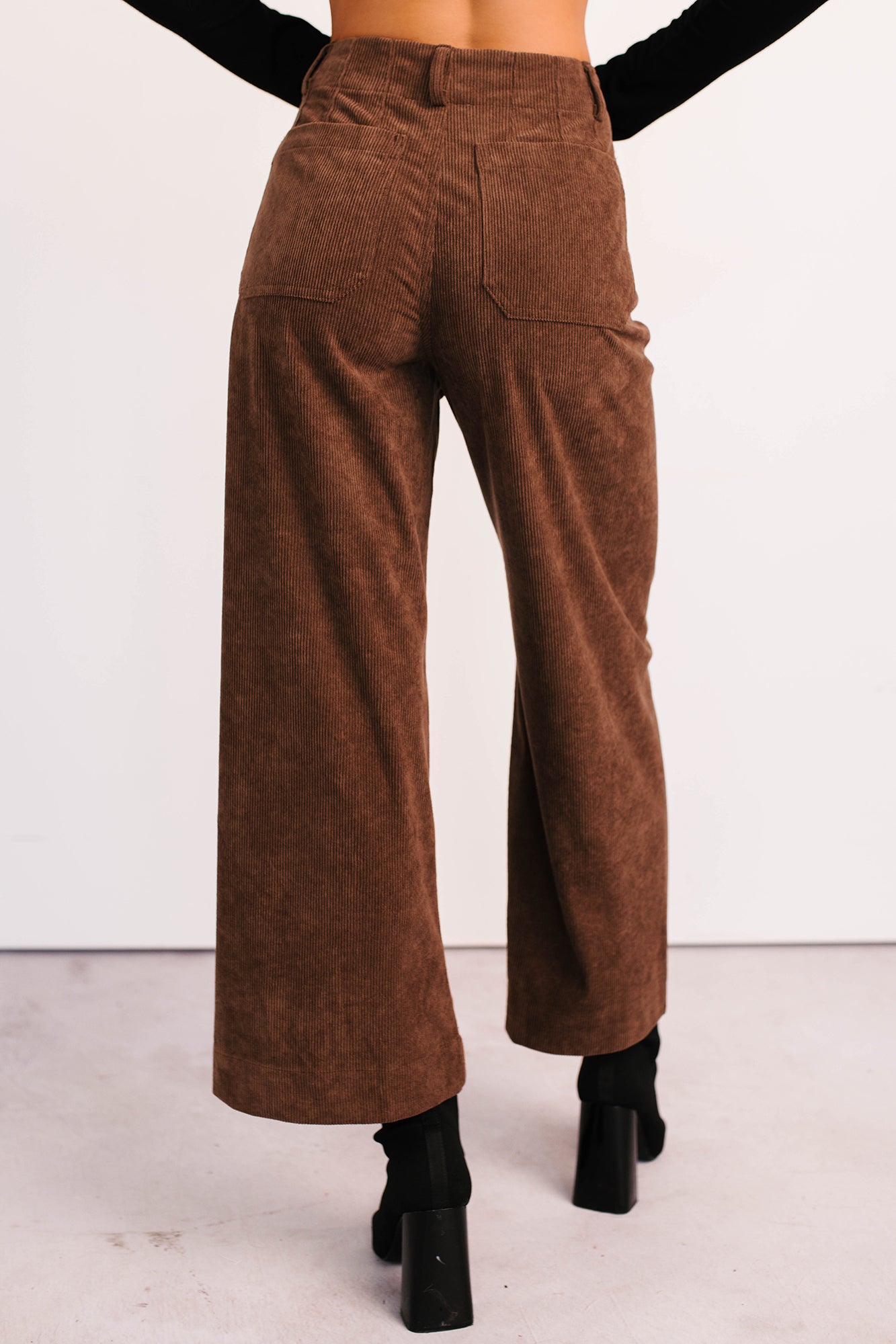 My Cup Of Tea Corduroy Pants (Mocha Mousse)-The Formal Wear