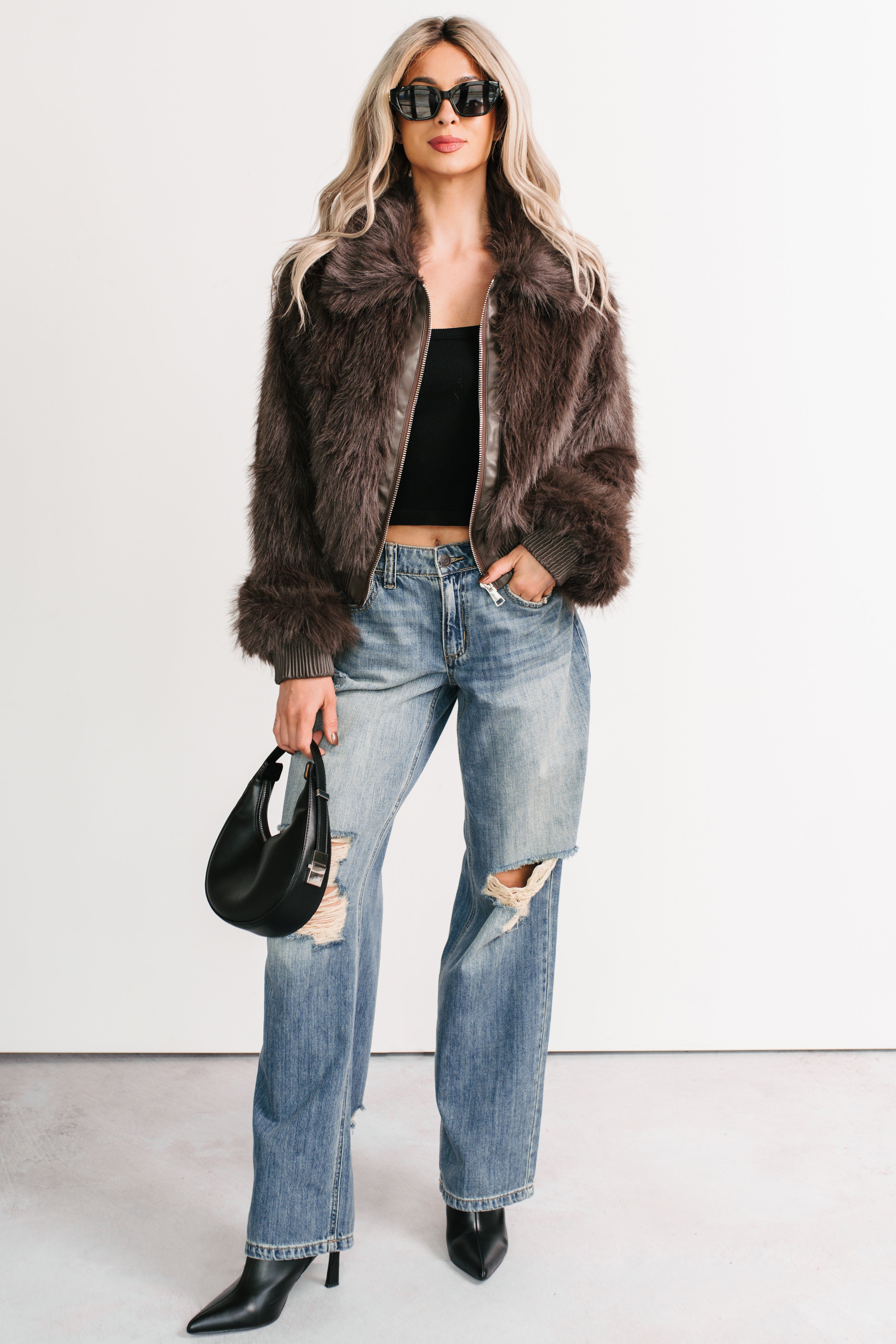 Zendaya Mid Rise Baggy Cello Jeans (Tint)-The Formal Wear