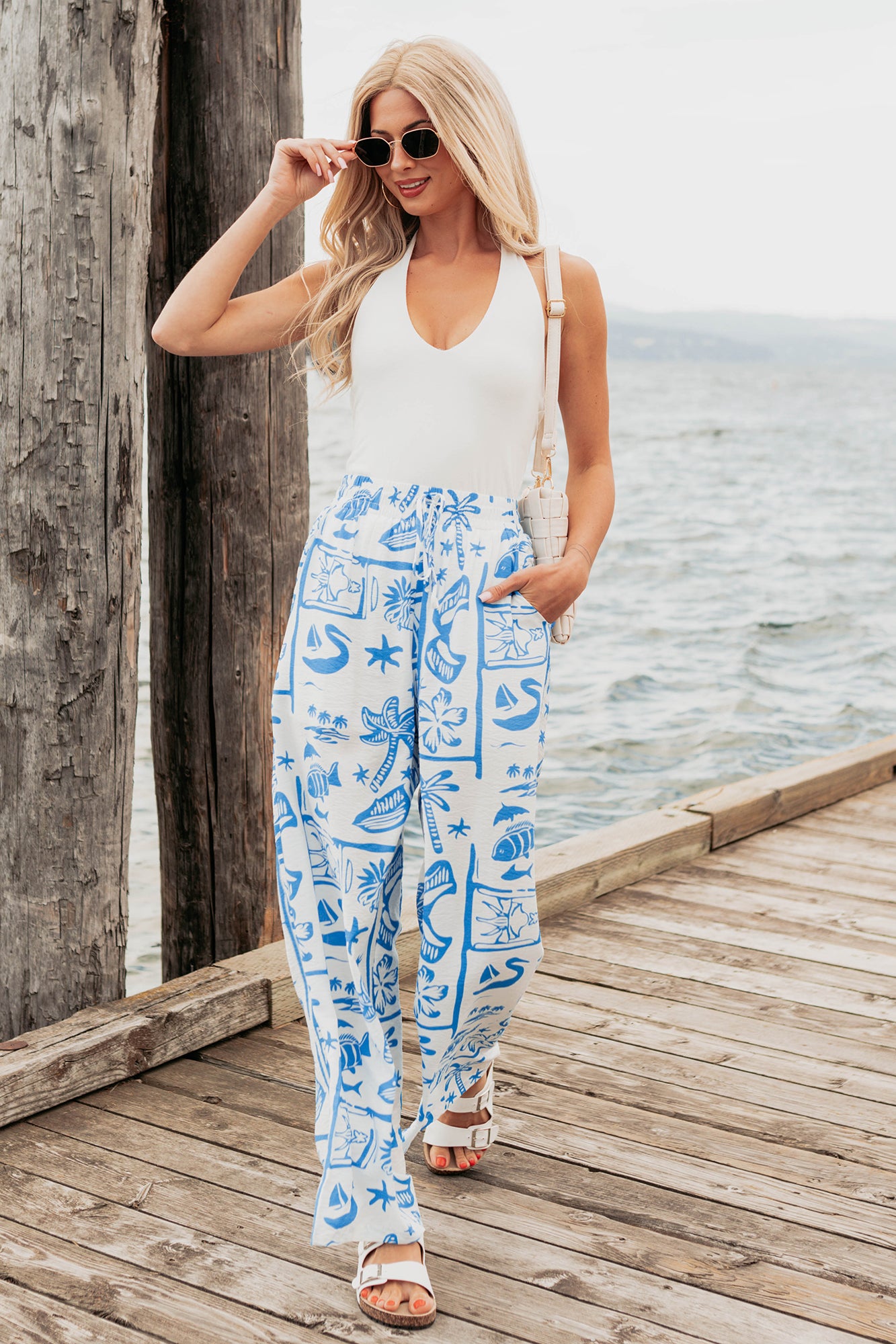 Raincheck Romance Halter Neck Bodysuit (Ivory)-The Formal Wear