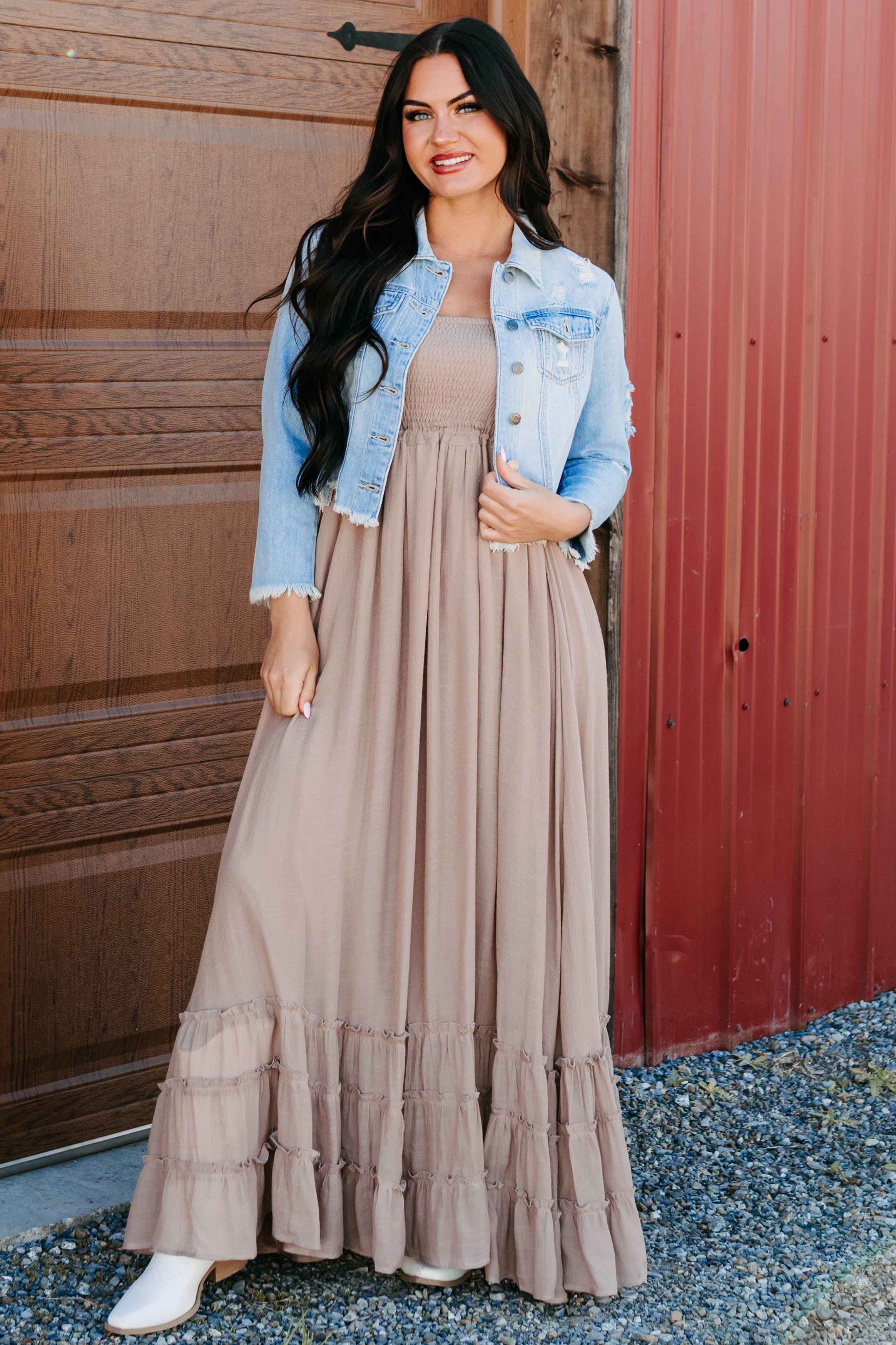 Bold By Nature Cello Distressed Denim Jacket (Light)-The Formal Wear