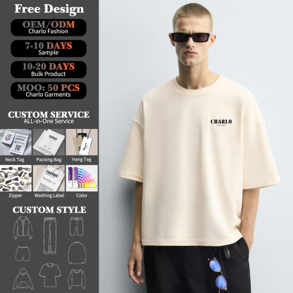 Premium Oversized T-Shirt – Minimalist Streetwear with Custom Branding