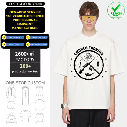 Charlo Graphic Oversized Tee – Bold Streetwear Statement