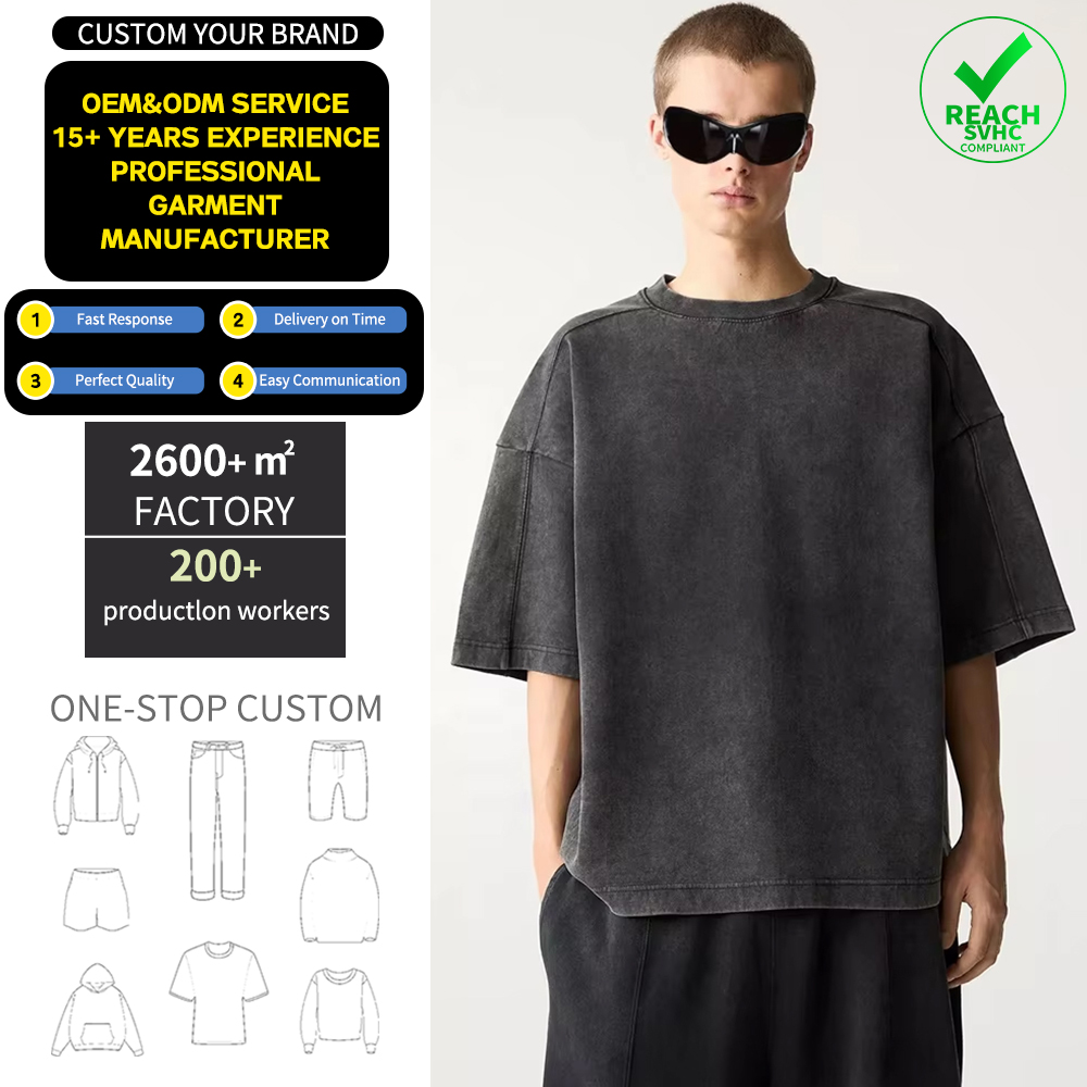 Charlo Vintage Washed Oversized Tee – Relaxed Streetwear Essential