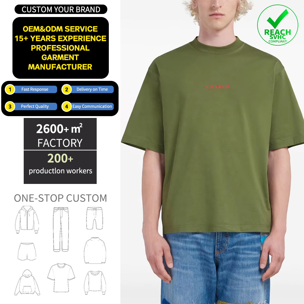 Premium Oversized Green T-Shirt – Soft, Stylish & Customizable