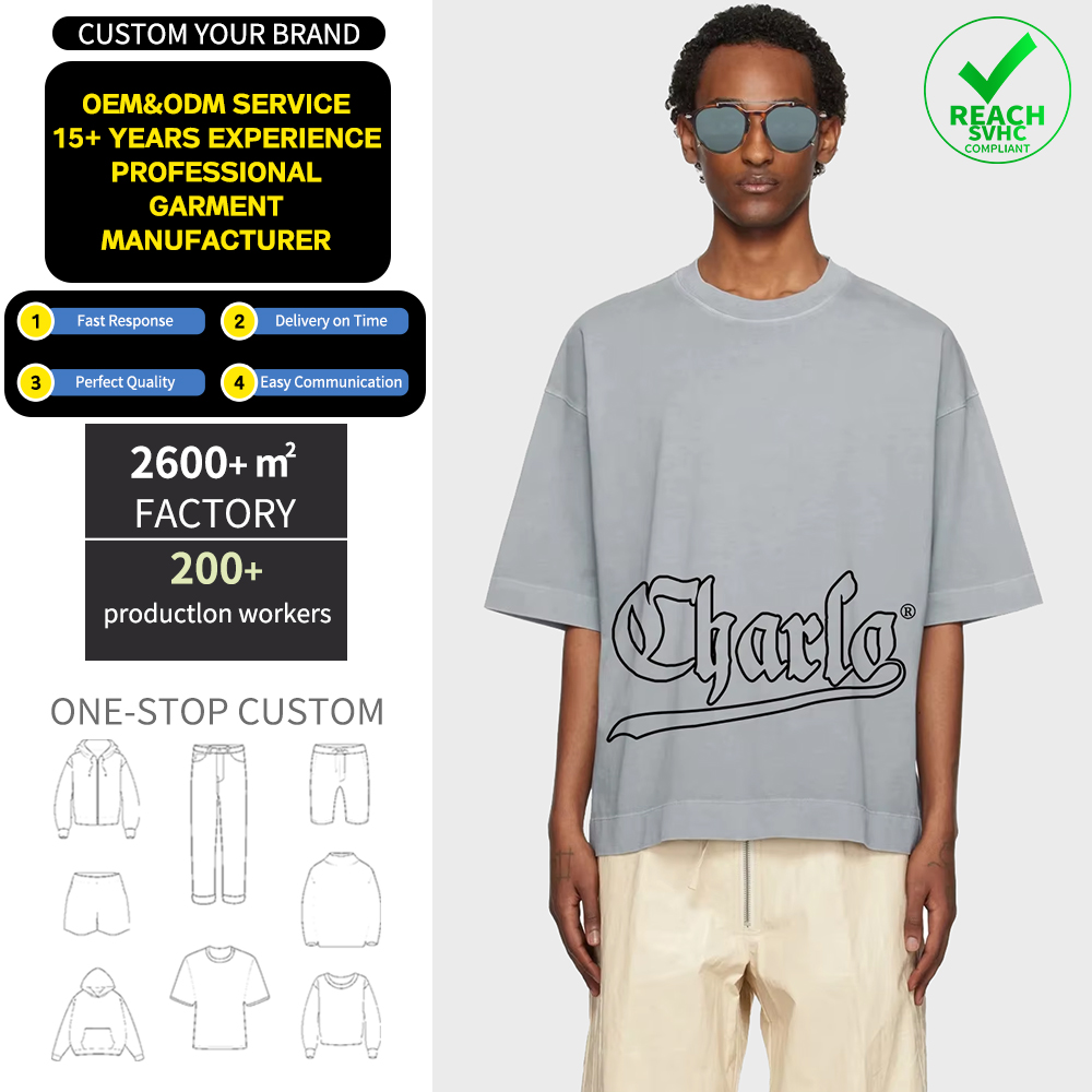 Charlo Oversize Logo Tee – Streetwear Essential