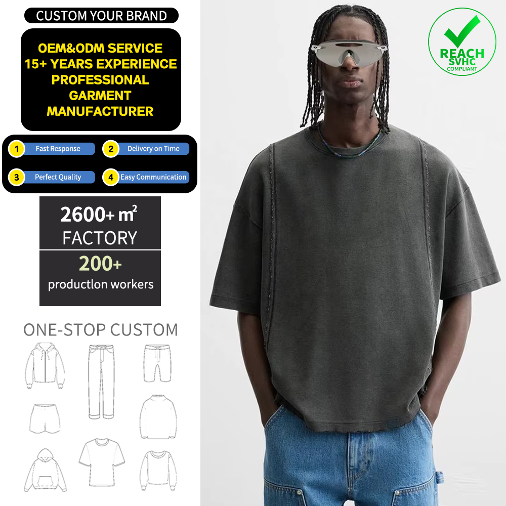 Charlo Vintage Wash Oversize Tee – Streetwear Essential