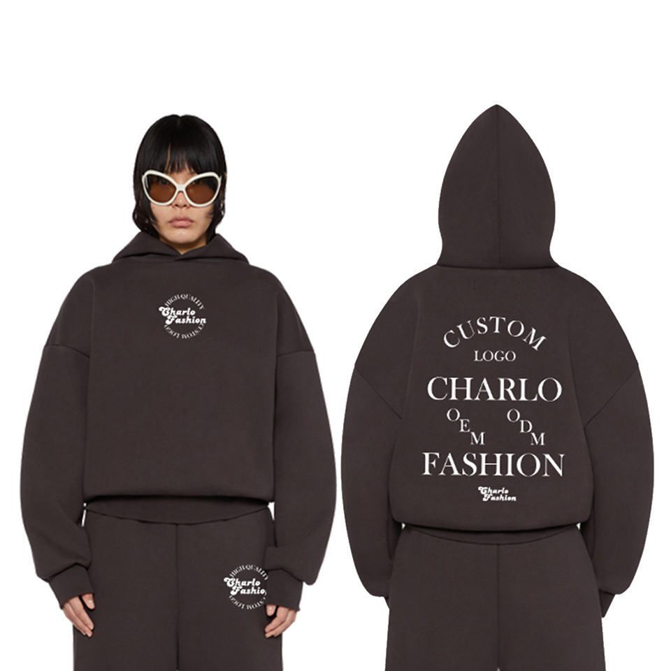 Premium Streetwear Hoodie & Sweatpants Set – Relaxed Fit, Customizable Tracksuit