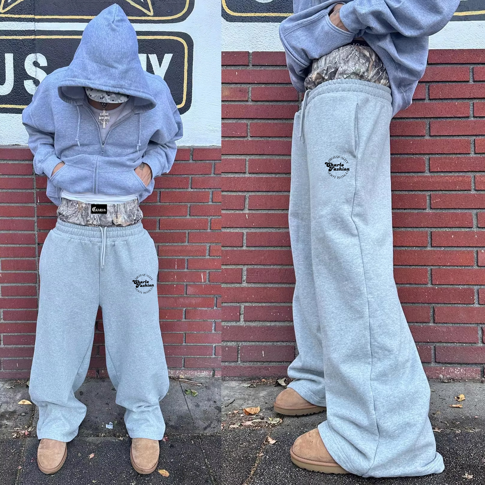Oversized Streetwear Sweatpants  Relaxed Comfort & Urban Style