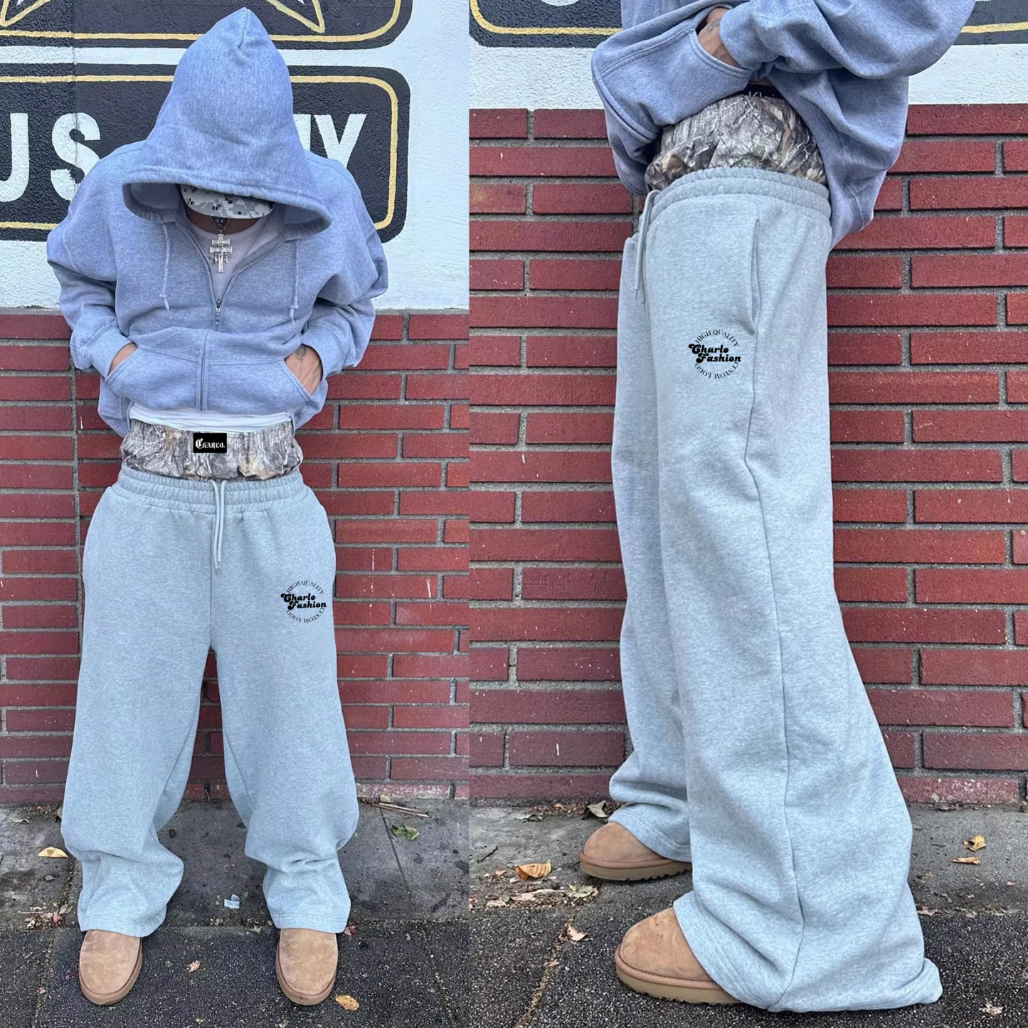 Oversized Streetwear Sweatpants  Relaxed Comfort & Urban Style