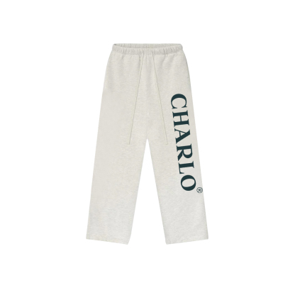 Premium Custom Logo Sweatpants – Relaxed Fit Streetwear