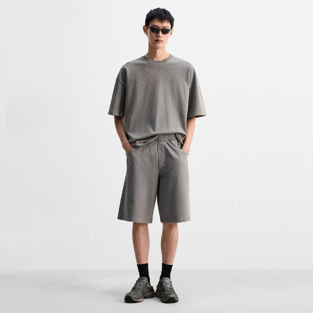 Vintage Washed Oversized T-Shirt | Custom Streetwear Tee | OEM/ODM Private Label Clothing