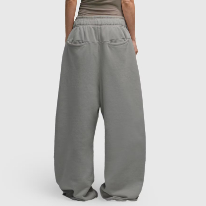 Oversized Comfort Sweatpants – Streetwear Wide-Leg Lounge Pants