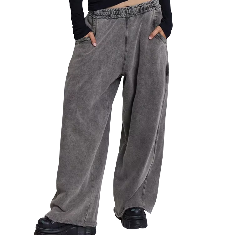 Vintage Washed Loose Fit Sweatpants | Customizable Colors & Details