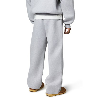 Classic Loose Fit Sweatpants | Gray & Black | Customizable Options