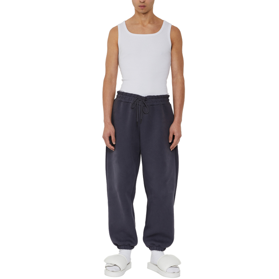 Charcoal Wide-Leg Sweatpants | Casual Streetwear | Customizable